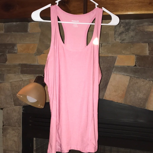 👋Pink Reebok Workout Tank, size M - Picture 2 of 5